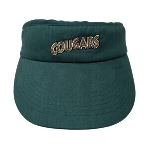 Cougars Nicor Slideback Sun Visor Cap Green One Size Adjustable Blue Wave Merch.